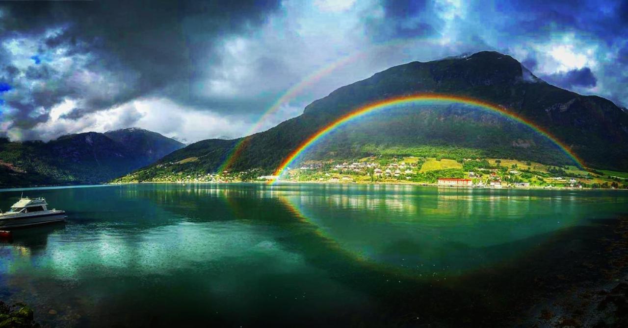 Nesset Fjordcamping Олден Экстерьер фото