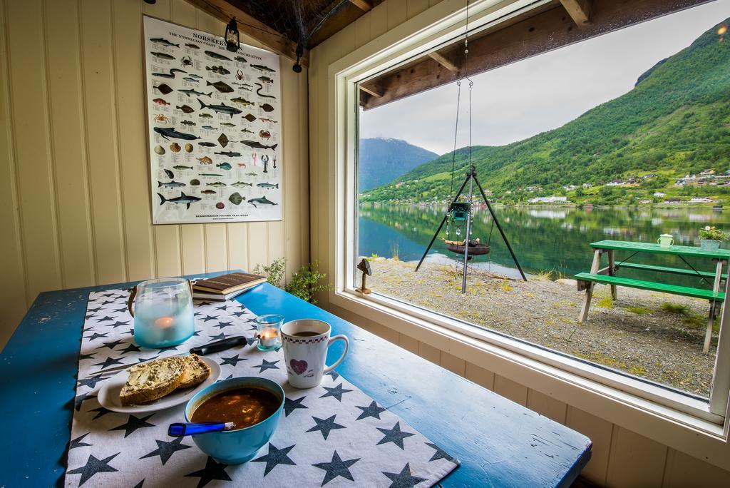 Nesset Fjordcamping Олден Экстерьер фото