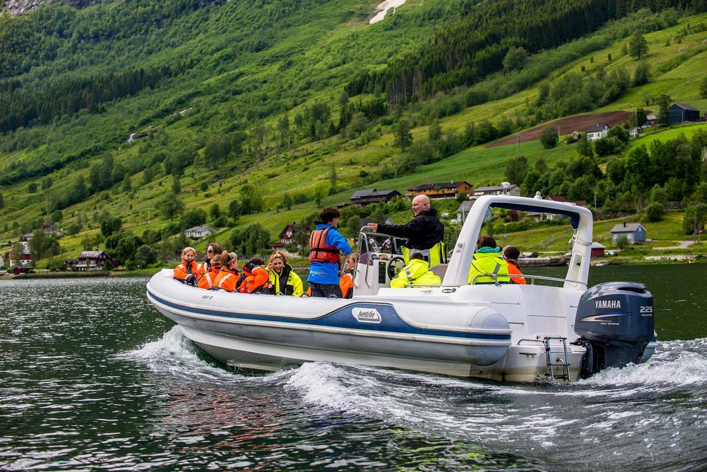 Nesset Fjordcamping Олден Экстерьер фото