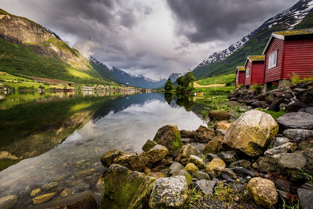 Nesset Fjordcamping Олден Экстерьер фото