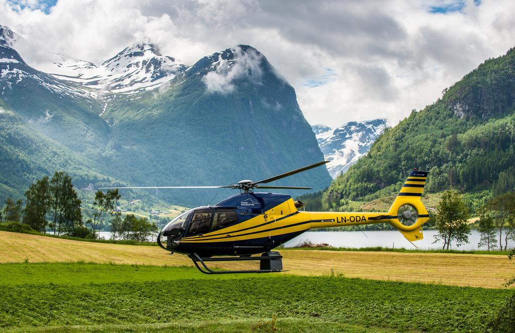 Nesset Fjordcamping Олден Экстерьер фото