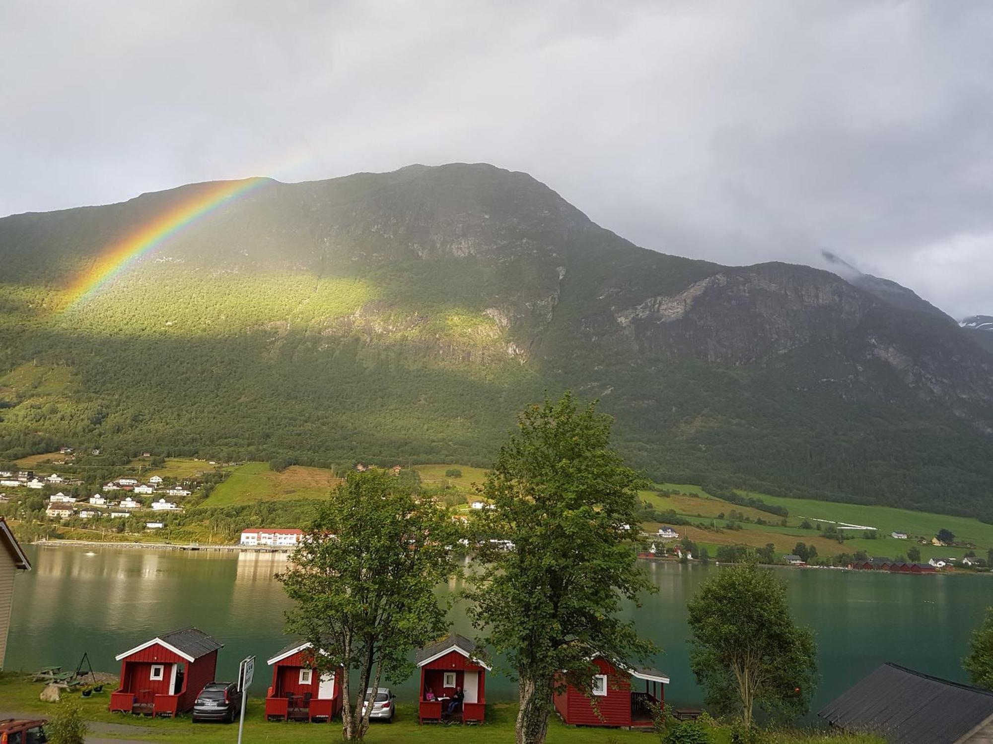 Nesset Fjordcamping Олден Экстерьер фото