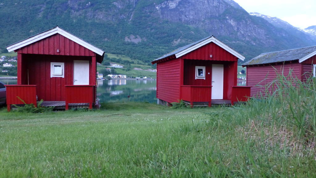 Nesset Fjordcamping Олден Экстерьер фото