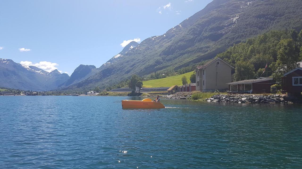 Nesset Fjordcamping Олден Экстерьер фото